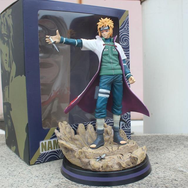 Naruto figura shippuden oversize quarto hokage namikaze minato