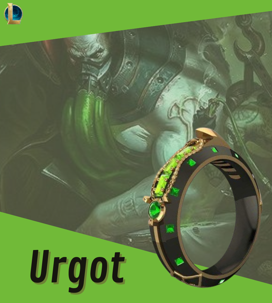 Urgot | Anel League of legends