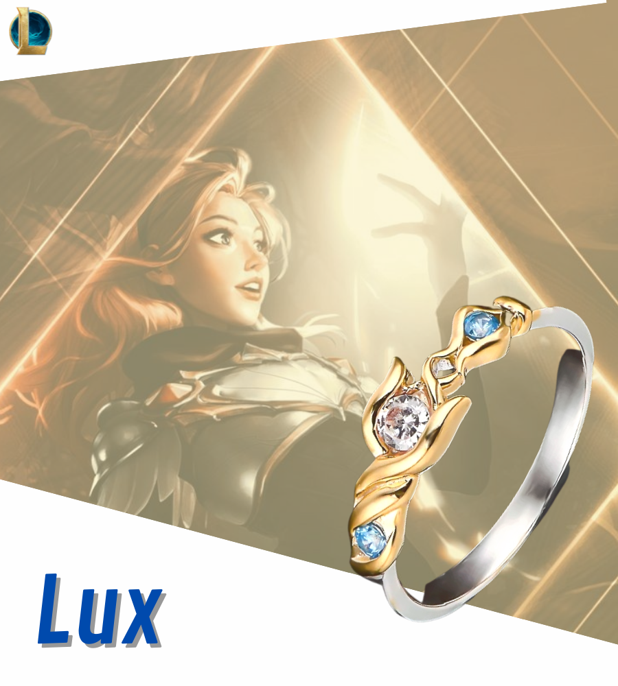 Lux | Anel temático league of legends