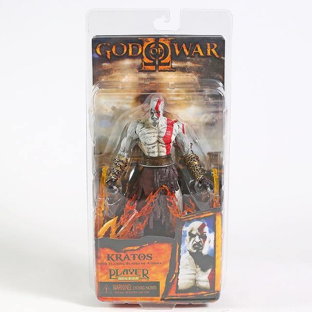 Figura de ação - NECA God of War - Kratos 18cm - Kitsune | Loja Geek