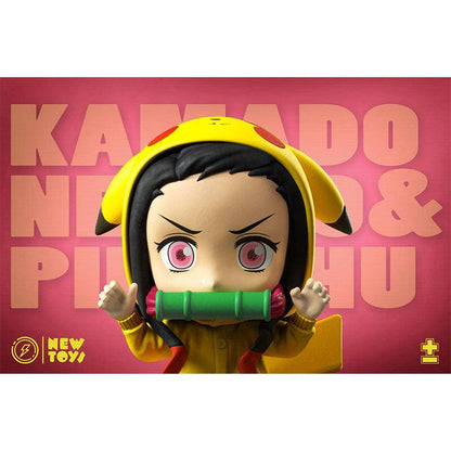Figure Nezuko com cosplay do pikachu - Kitsune | Loja Geek