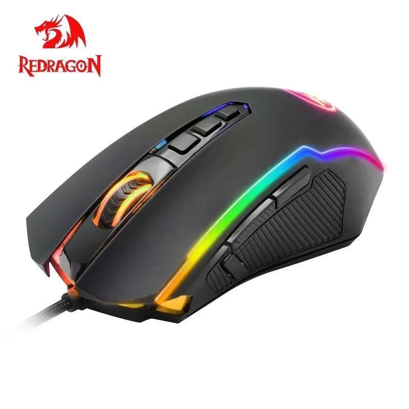 Mouse - Redragon M910Ranger RGB - 12400 DPI *10botões* - Kitsune | Loja Geek