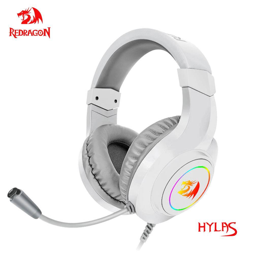 Redragon HYLAS H260 RGB| Headset gamer - Kitsune | Loja Geek